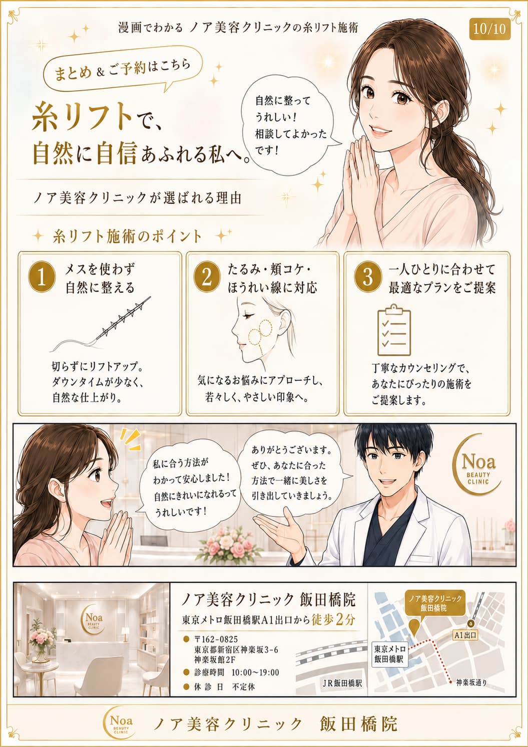 糸リフト解説漫画 10ページ目